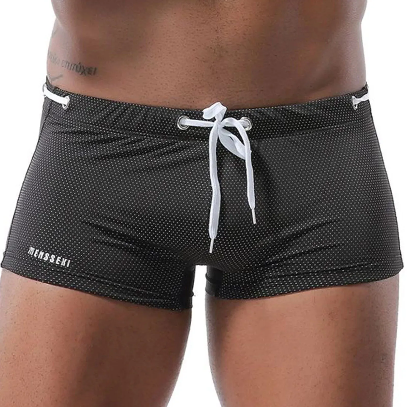 Bold Captain Bowtie Swim Trunks