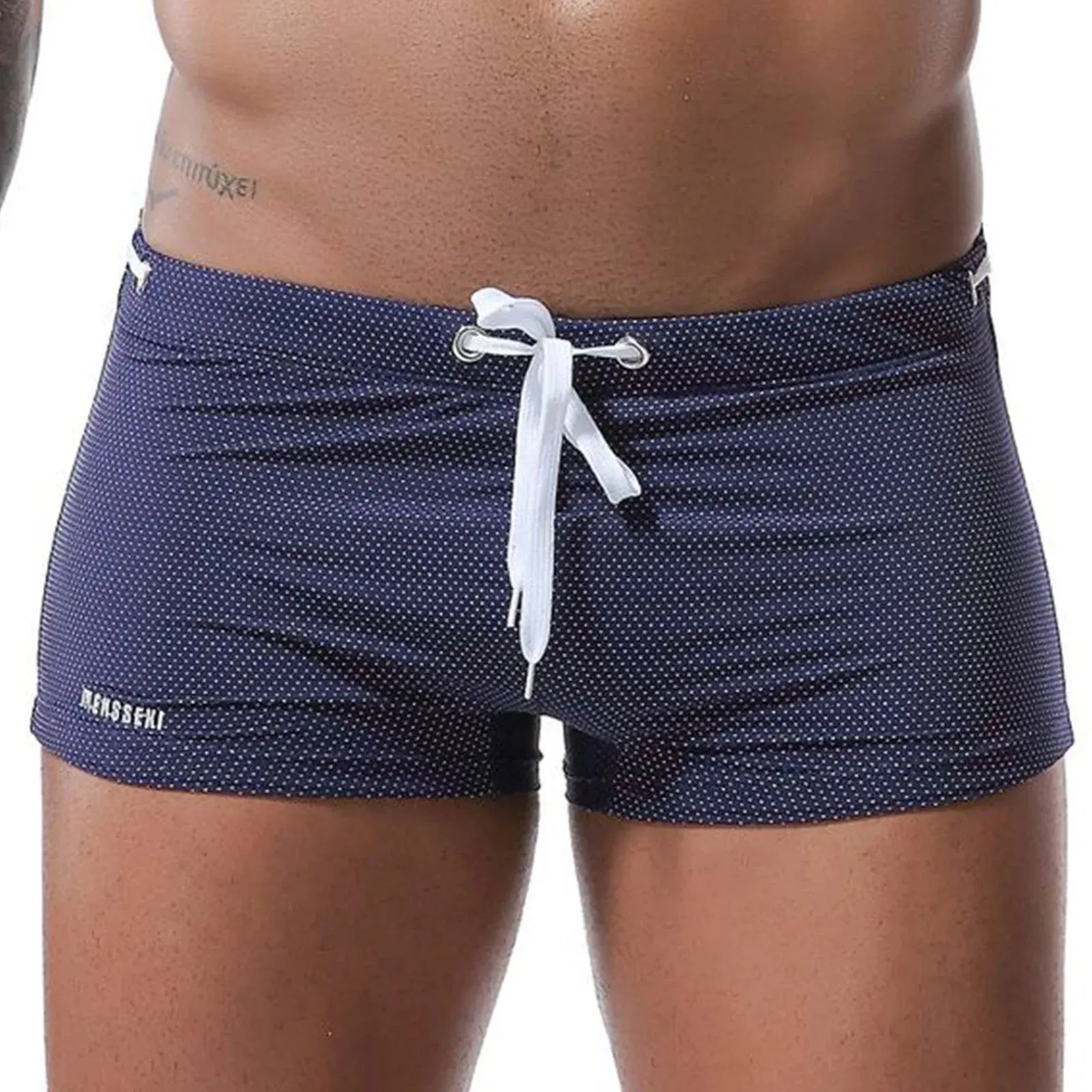 Bold Captain Bowtie Swim Trunks