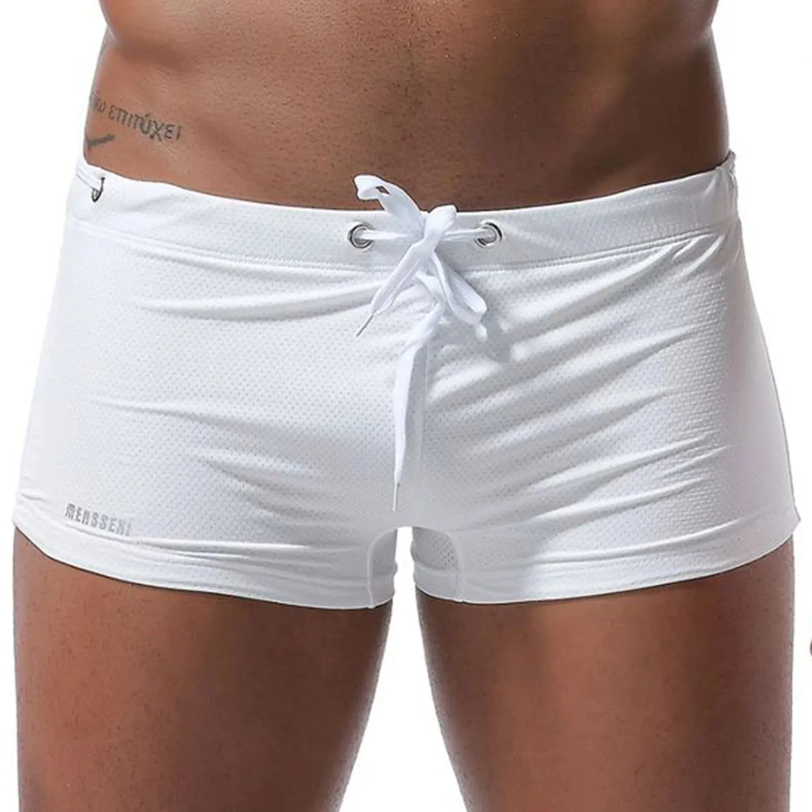 Bold Captain Bowtie Swim Trunks