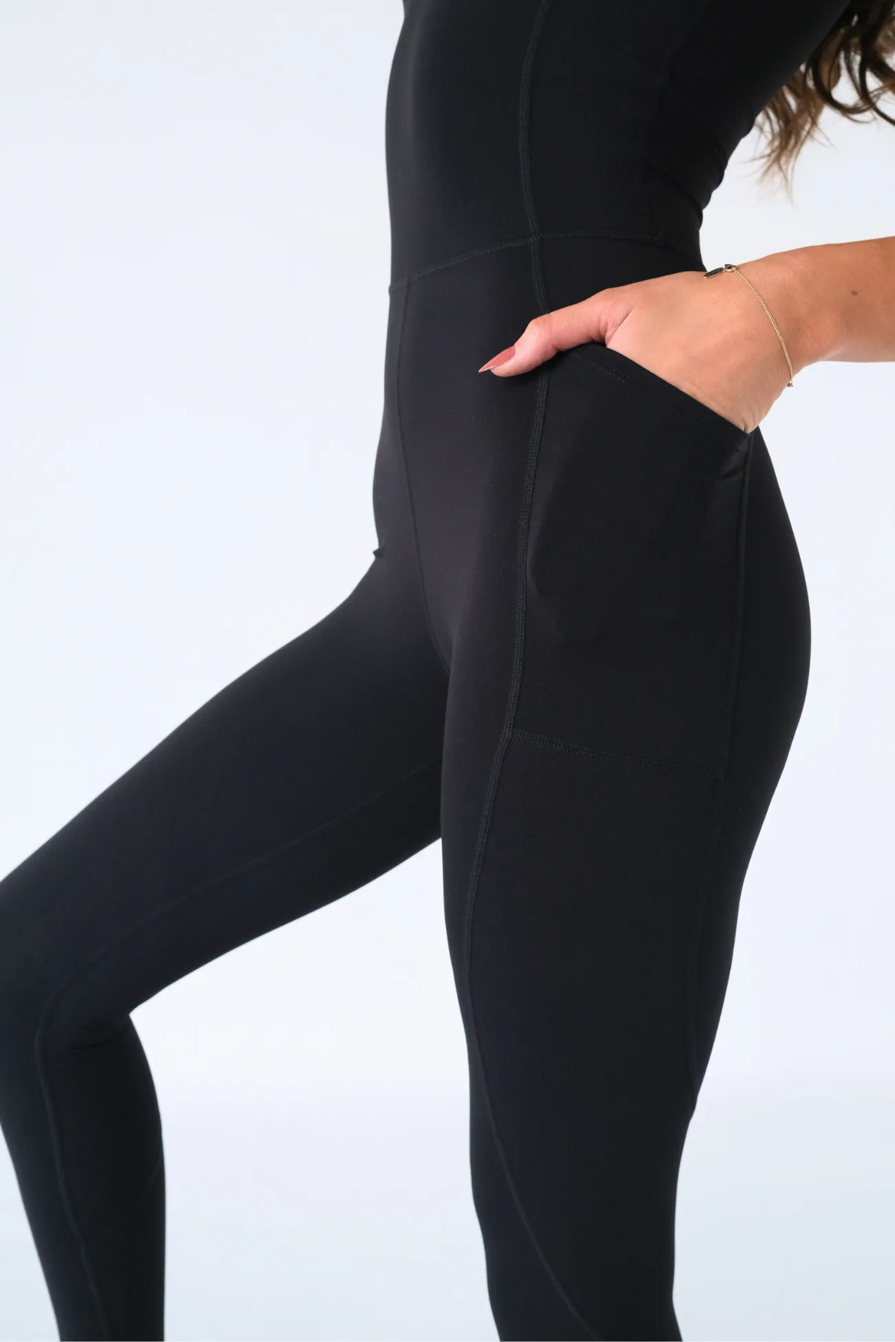 Breathe Full Pocket Bodysuit - Contrast