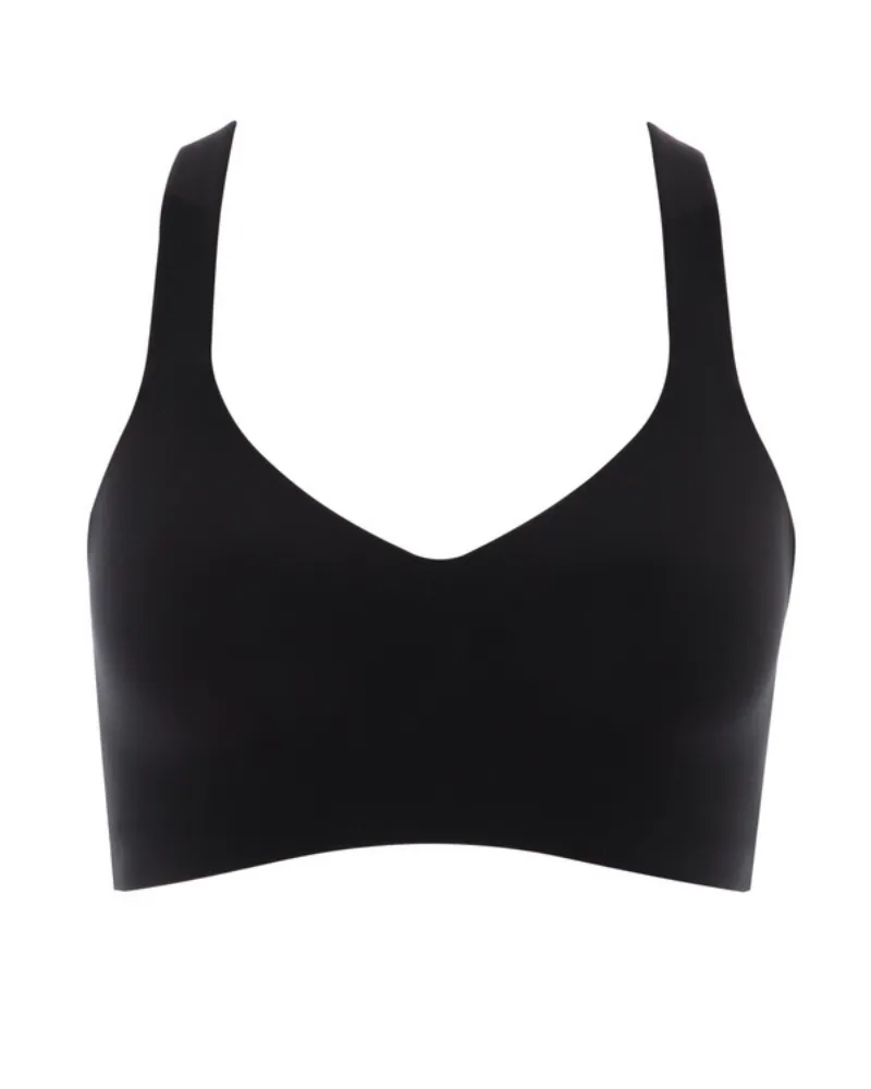 Chantelle High Impact Wire Free Molded Black Sports Bra