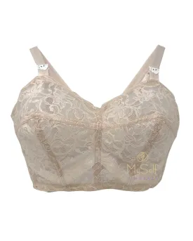 Edith Lances All Lace Wire-free Minimizer Bra