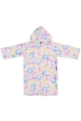 Elefantti villi Children's bathrobe