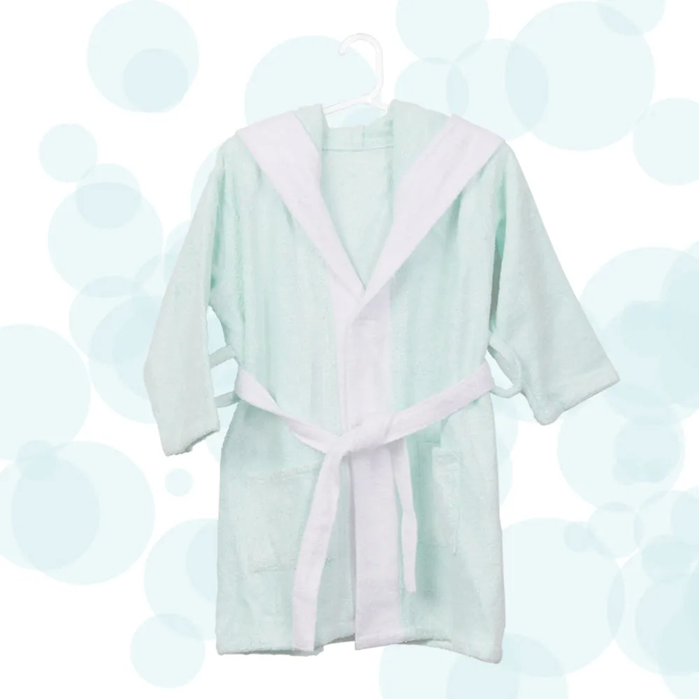 Fancy Fluff Bamboo Cotton Baby Bathrobe - Bear