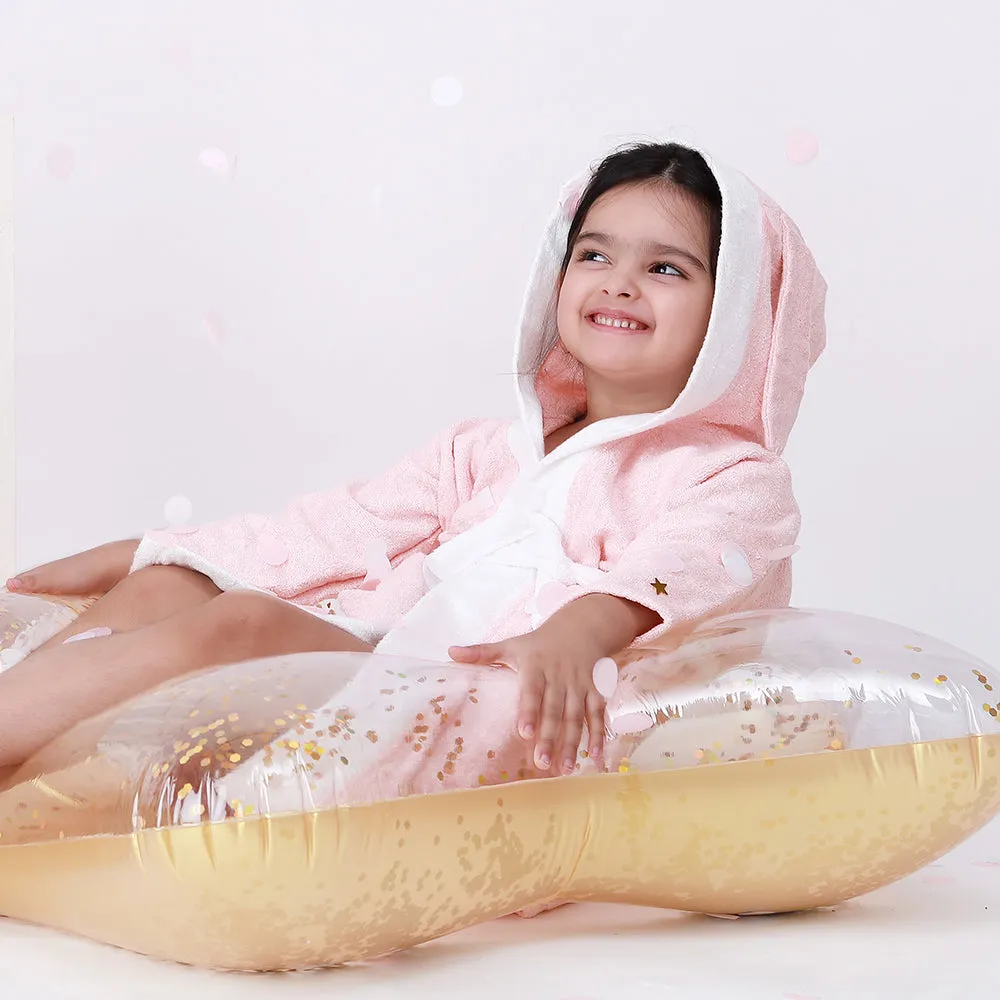 Fancy Fluff Bamboo Cotton Bathrobe - Bunny