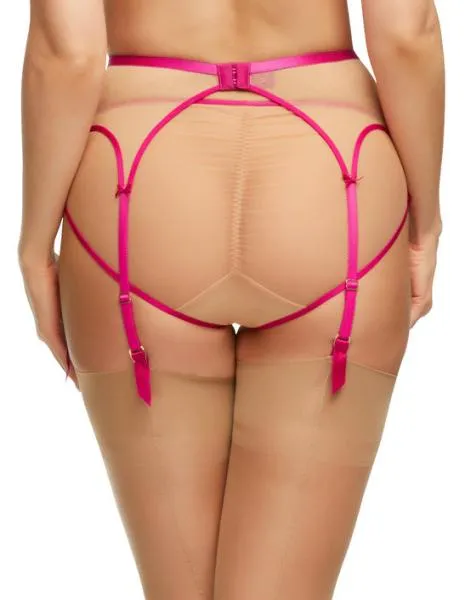 Femmoiselle Suspender - Pomegranate -