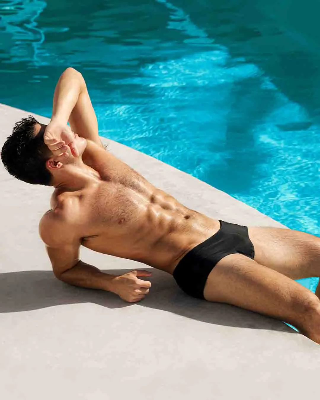 JET BLACK - Swim Sunga