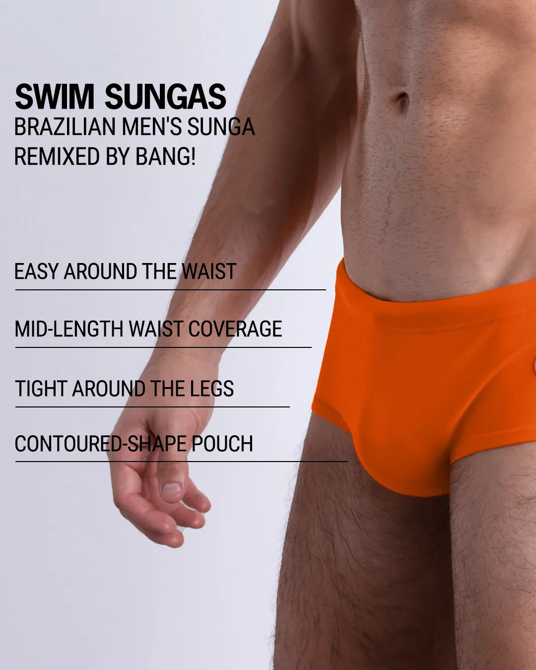 MATCH POINT ORANGE - Swim Sunga