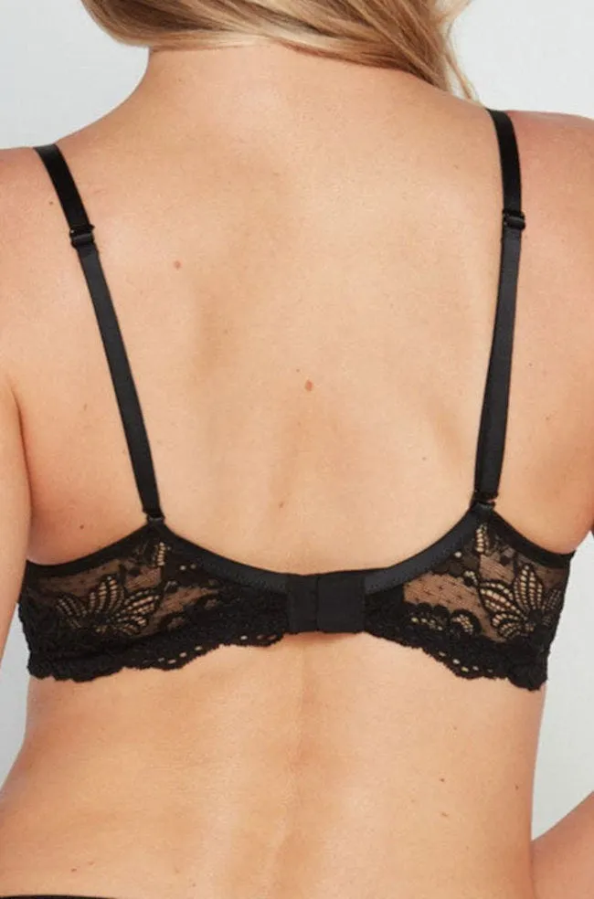 My Fit Lace Wirefree Bralette (Black) Available in size XL only