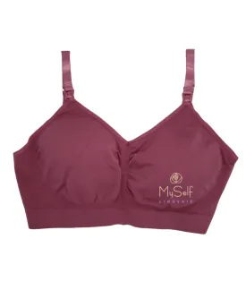 My Necessity Rose Wire Free Nursing Bra (DDD-I Cups)