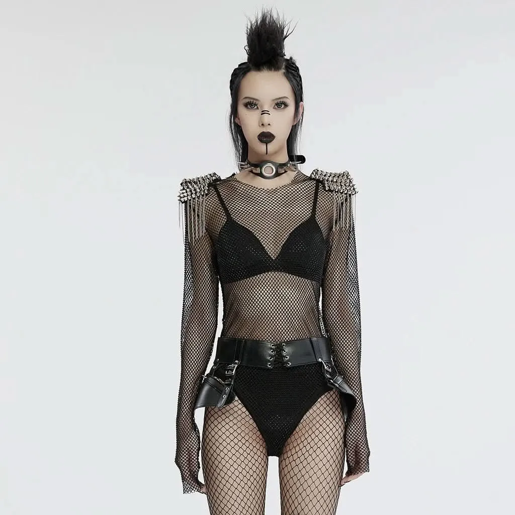 Nightbind Mesh Bodysuit