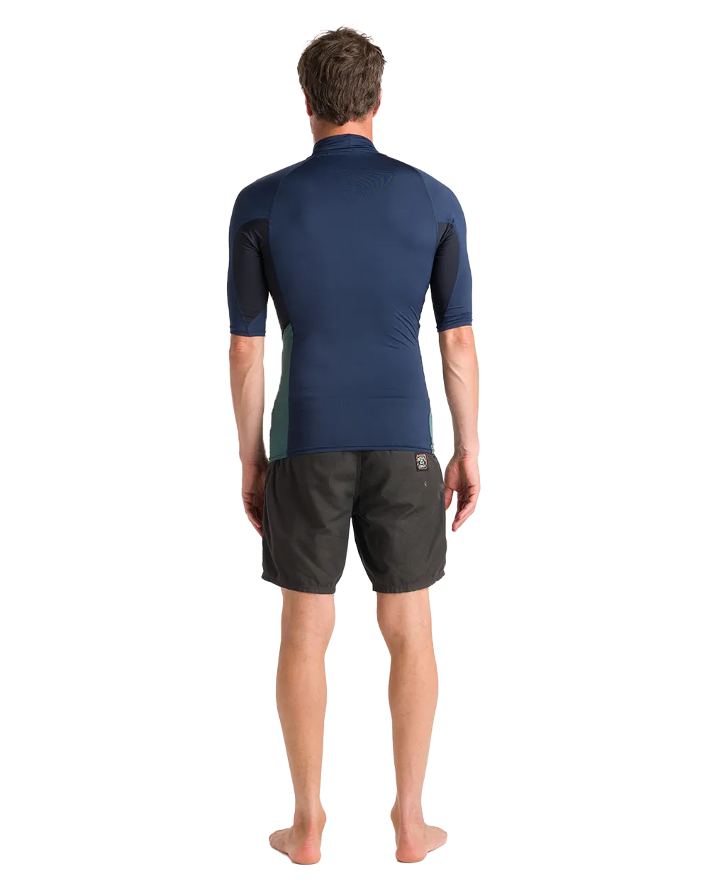 Nuwave Basics Rash Vest in Bluestone