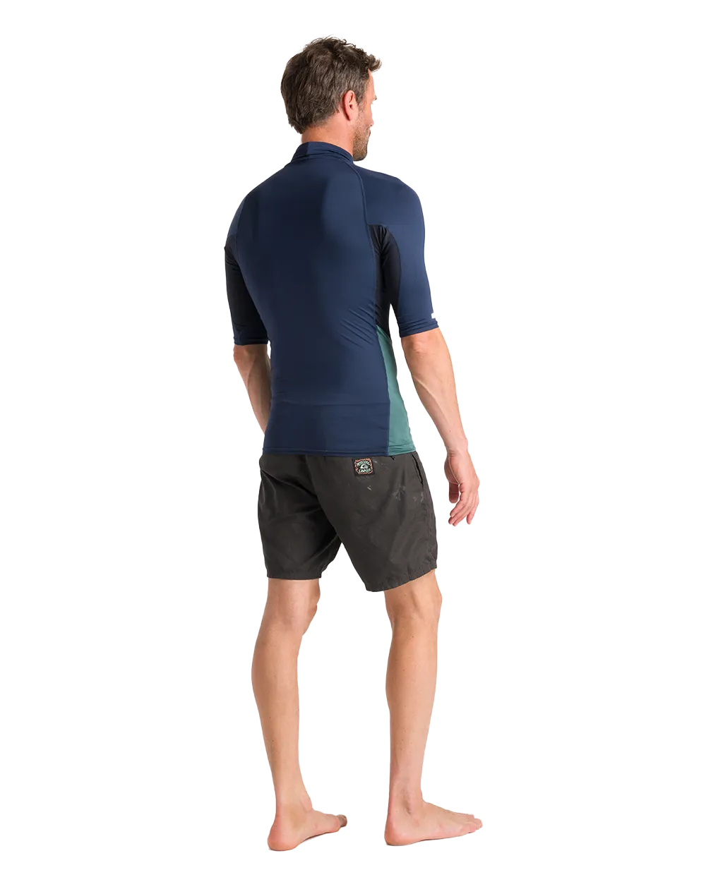 Nuwave Basics Rash Vest in Bluestone