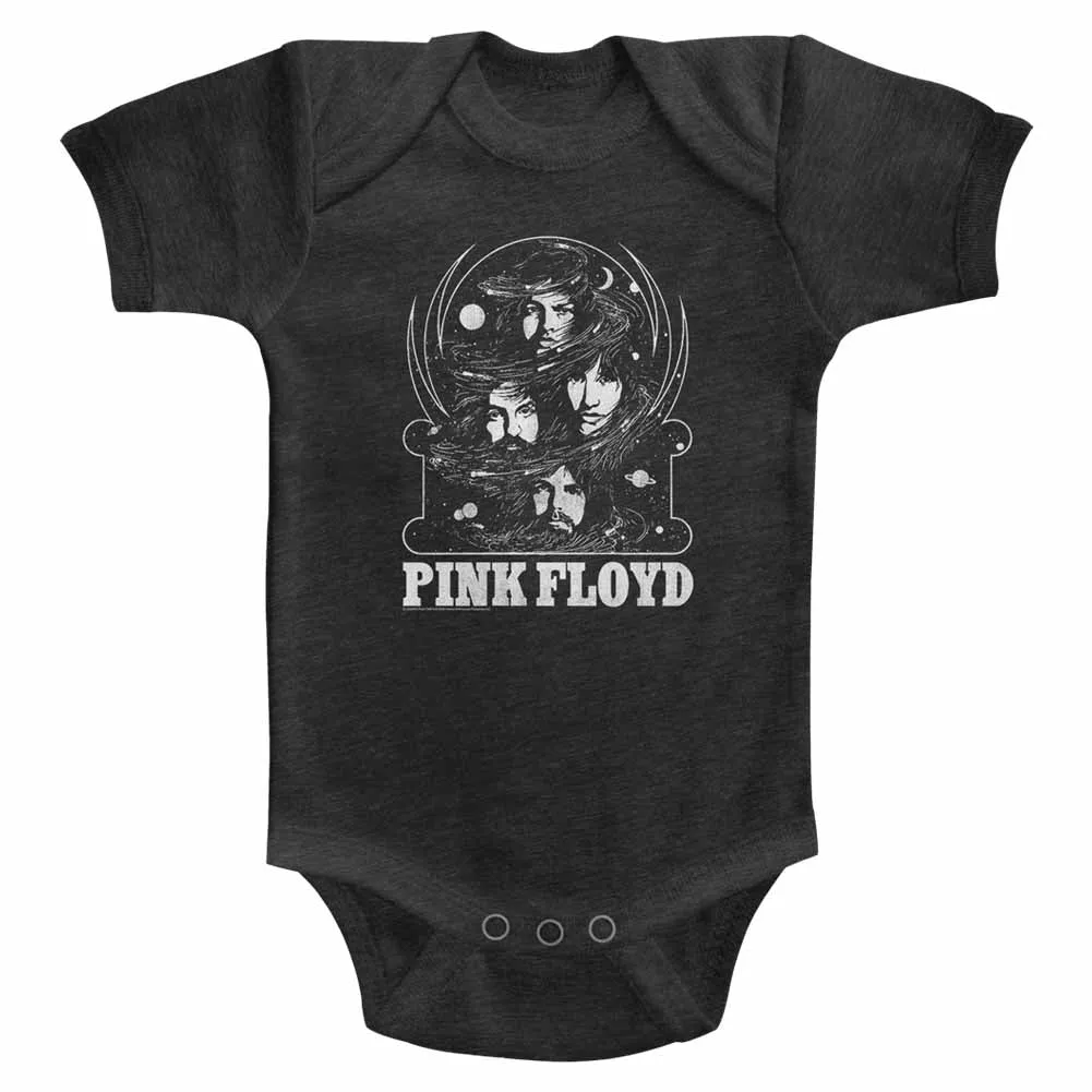 Pink Floyd Full Of Stars Baby Heather Bodysuit