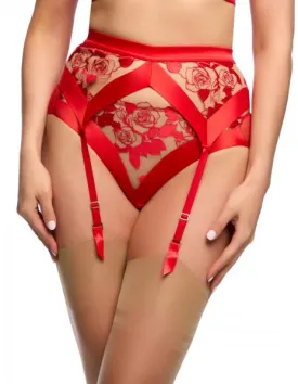 Rosabelle Suspender - Flame -