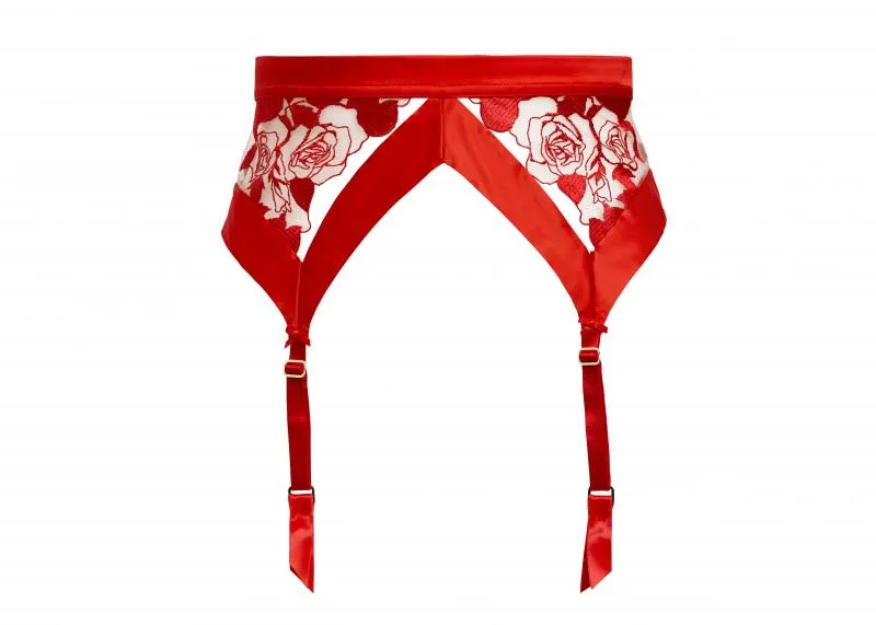 Rosabelle Suspender - Flame -
