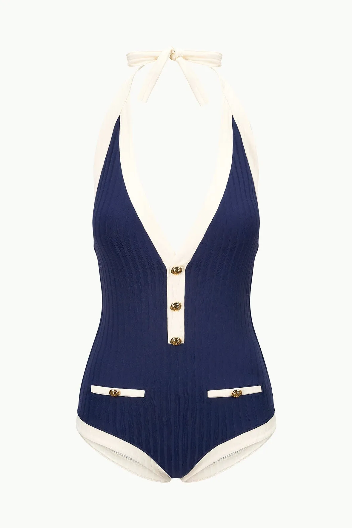 SANDY ONE PIECE | NAVY IVORY