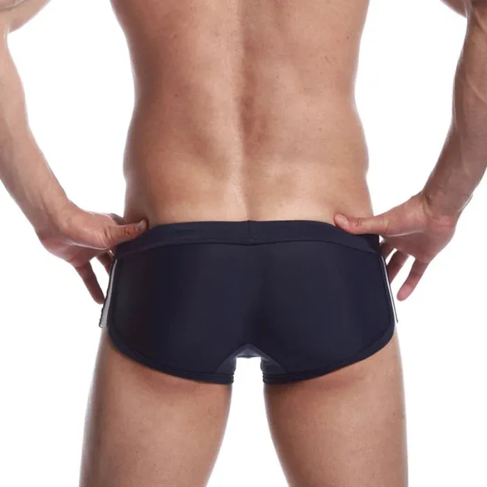 Summer Men's Nylon Boxer Swim Trunks