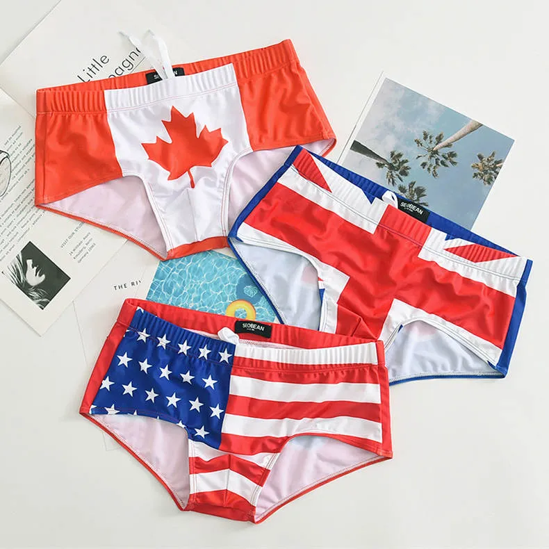 Union Jack Swim Trunks