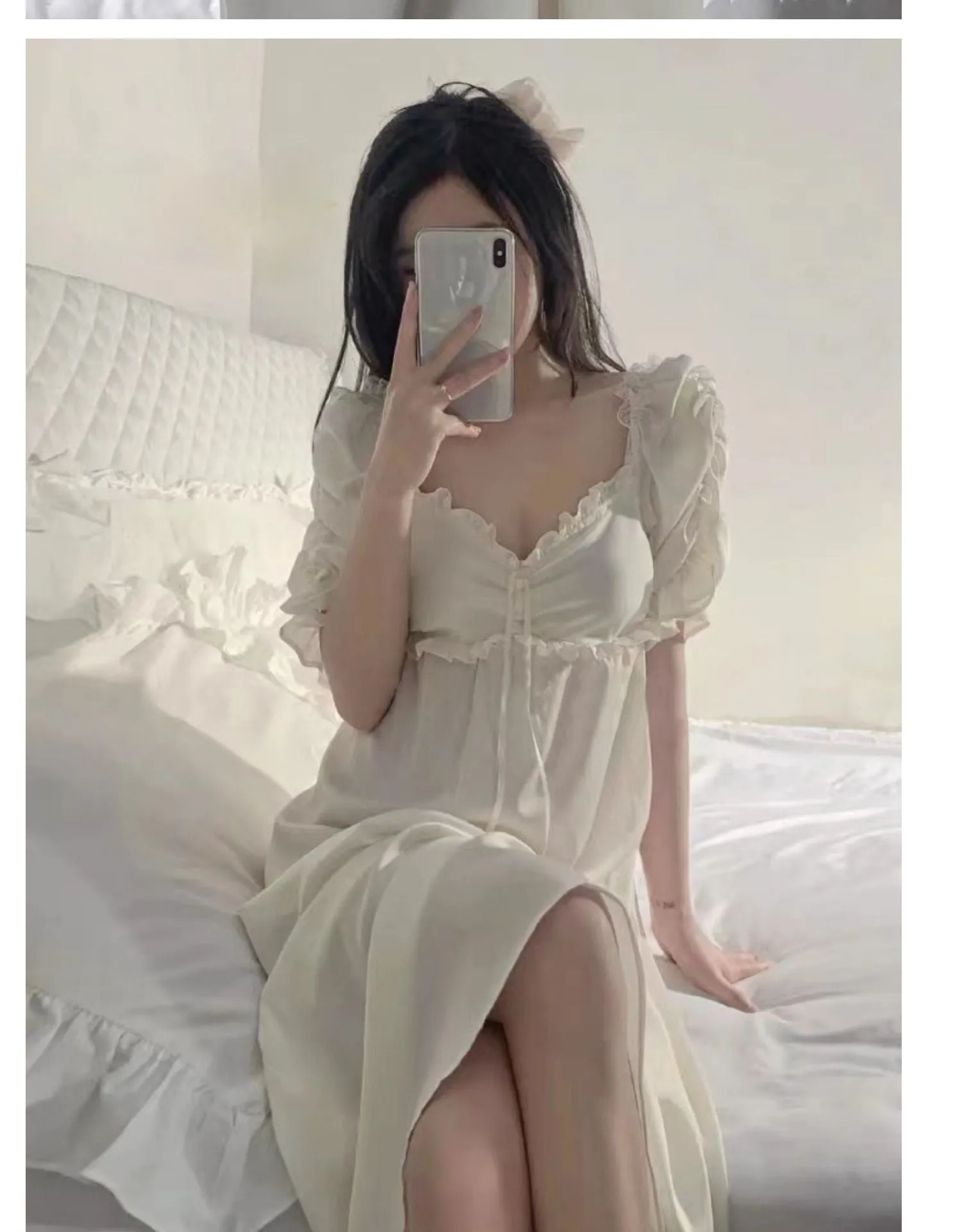 VenusFox Women Sleepwear  Night Wear  Summer Nightgown  Nighty for Ladies