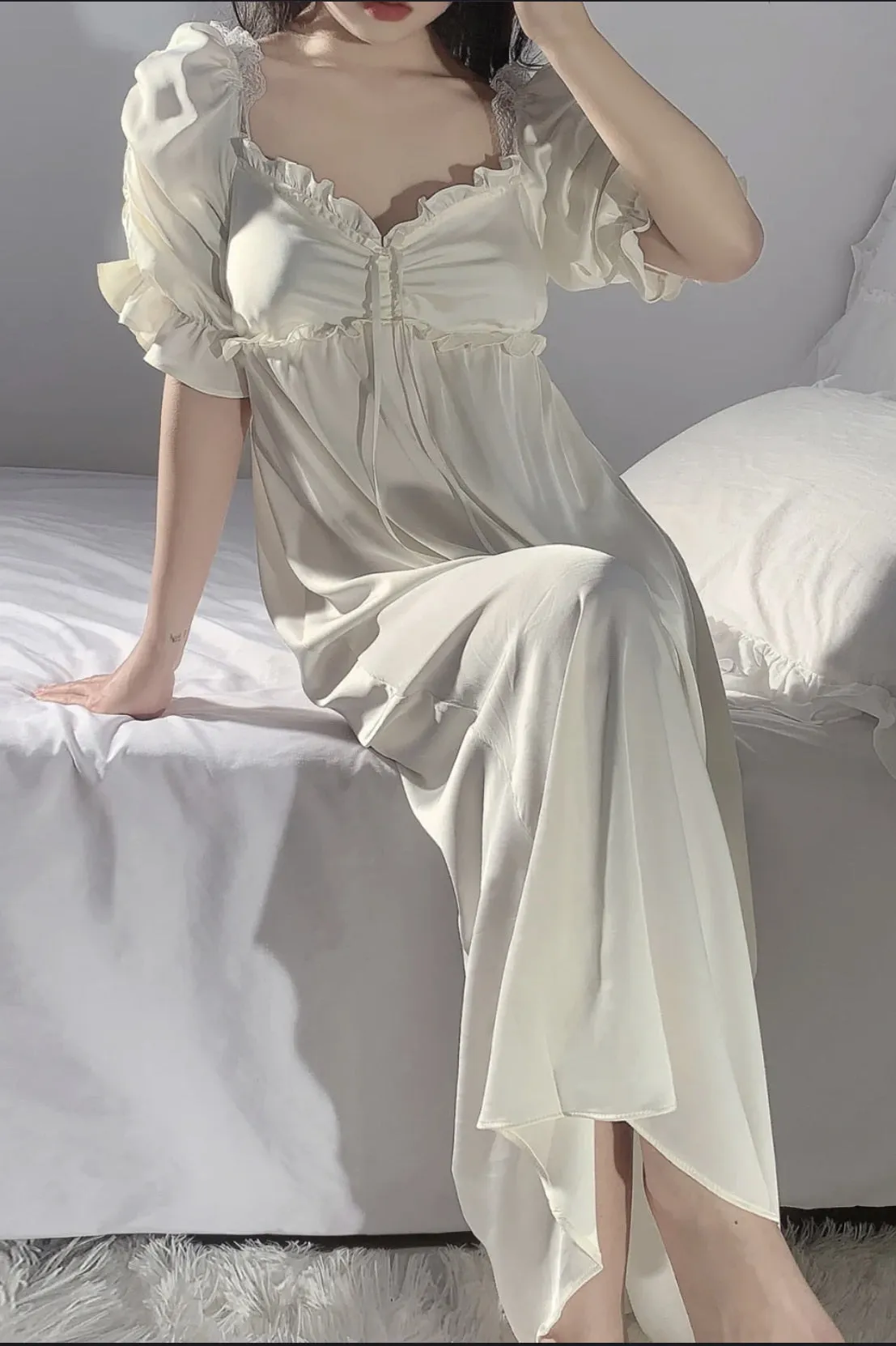 VenusFox Women Sleepwear  Night Wear  Summer Nightgown  Nighty for Ladies