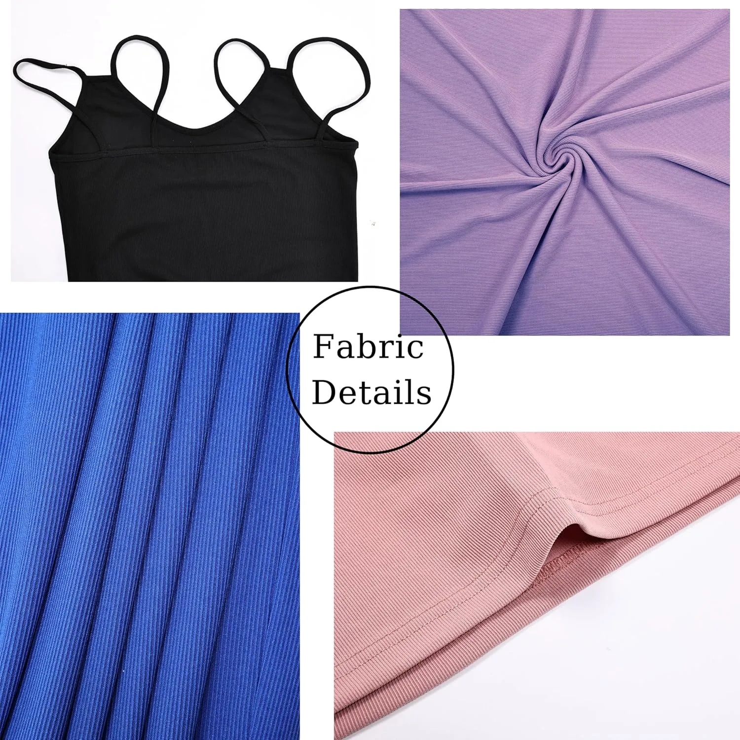 Women Casual Midi Slip Dress Sleeveless Spaghetti Strap Beach Cover Up