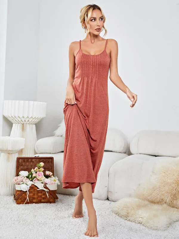 Women's suspender nightdress pajamas home wear