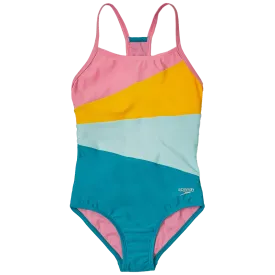 Youth Solid Radiating Splice One Piece