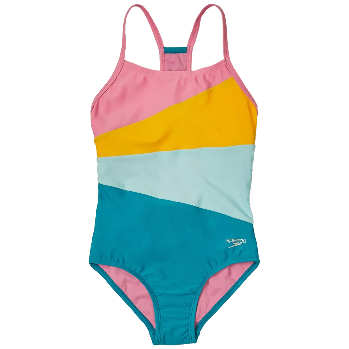Youth Solid Radiating Splice One Piece
