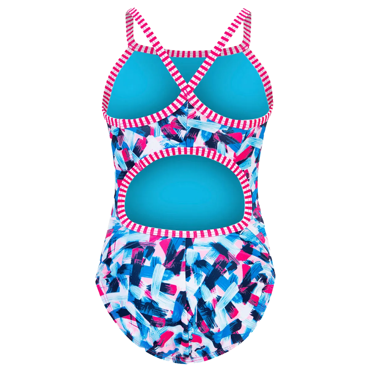 Youth Uglies Print Keyhole One Piece