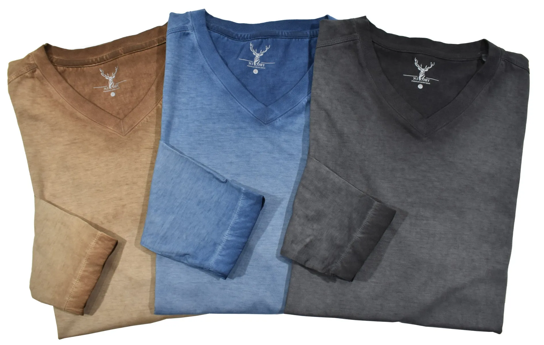 ZN3537 Tea Stained LS Tee