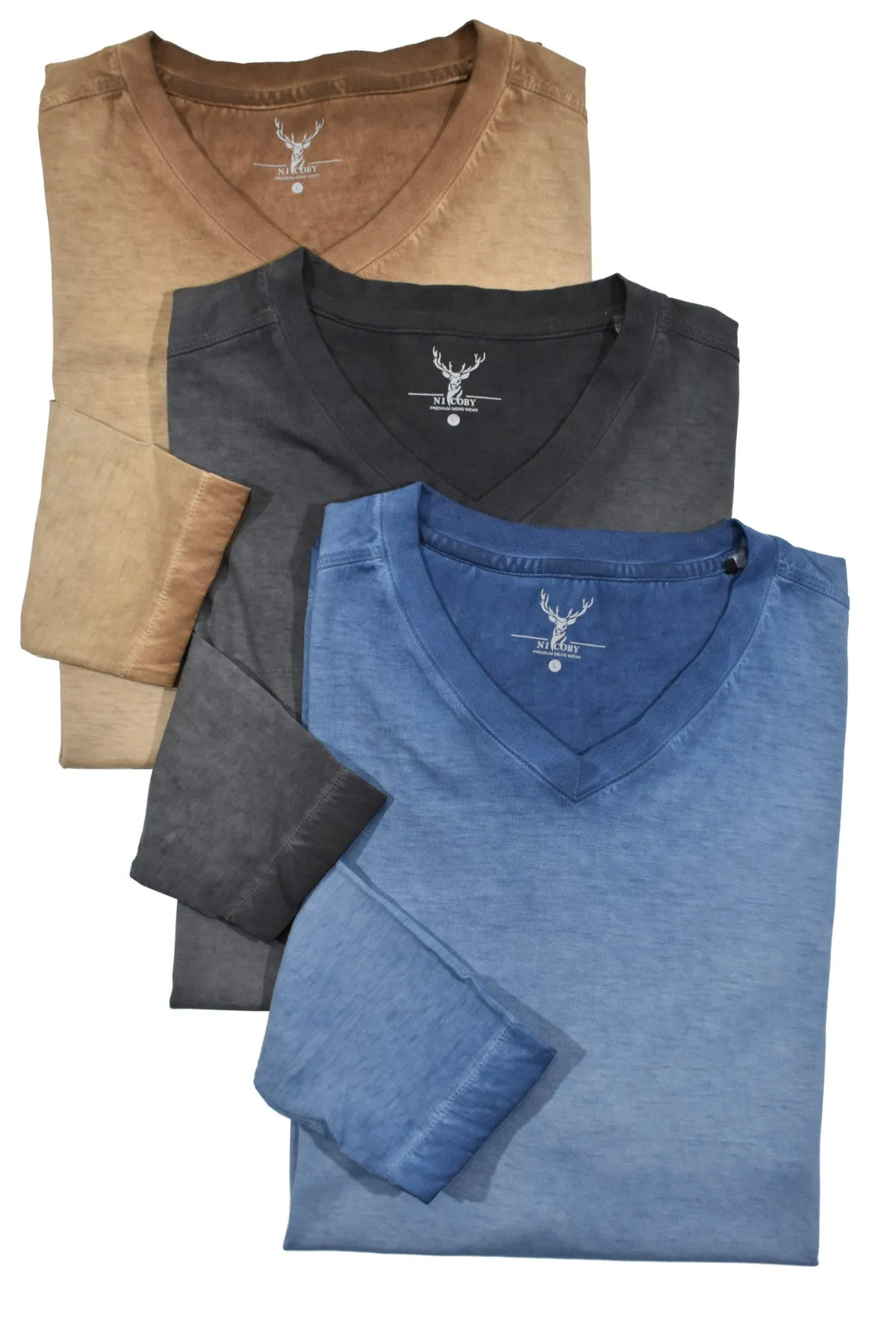 ZN3537 Tea Stained LS Tee
